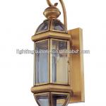 brass antique outdoor wall lamps