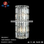 home bedside wall lamp.crystal wall lamp for decoration,MBJ0205-2