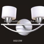 white glass cover iron indoor wall light e27 modern wall light bedroom wall lamp