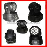 18X3W 80w movinghead simple RGB DMX512 mini moving head led lights