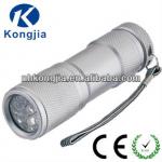 mini aluminium 9 led flashlight-KJ-8001-9L