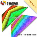 Colorful acrylic digital led dance floor