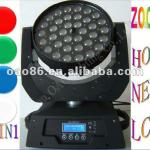 Manufacturer directly supply! OAO lighting LED101-204,ZOOM 4IN1 36pcs*10W LCD display mute work LED moving head led