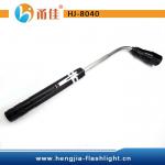 HJ-8040 telescopic magnetic pick up tool led flashlight/ screw pick up tool