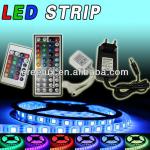 3528 multicolor rgb waterproof 5050 smd ip65 led flexible strip light