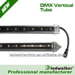 Ledwalker 3D dmx vertical tube, nightclub disco DMX RGB led tube, Madrix cmopatible