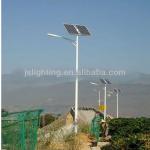 Manufacture easy integrated 50w 8m Solar led Street light rising sun Supplier