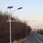 Manufacture easy integrated 60w 9m Solar led Street light rising sun Supplier