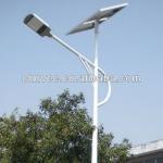 high quality solar panel led street light with batteries