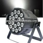 sharpy light 18pcs quad 4 in1 led par can