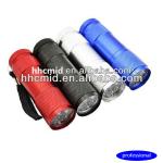 9 LED Flashlight Torch for promotion gift