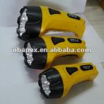 three different size good quality rechargeable led flash light