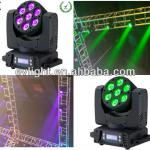 2013 new beam moving head light 7pcs four in one rgbw 15w OSRAM LED EV BM157