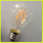 2014 New design 4W LED Filament Bulb A60 E27 lamp base replace 25W incandescent filament lamp