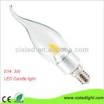 E27 E14 led candle light 3w, led candle bulb