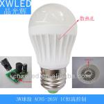 led bulb 3W $0.78 AC85-265V 2 years guaranty
