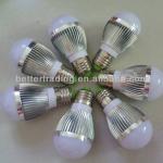 aluminum led bulb DC12V AC110V AC220V e14 gu10 e27 5w led bulb light