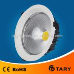 100lm/w high lumen dimmable led downlight white CE&amp;RoHS 5W~30W 3000 lumen led down light