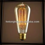 Vintage Antique light bulb 40W ST64 110-130V/220-240V