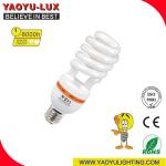 2014 promotion half spiral energy saving fluorescent lamp