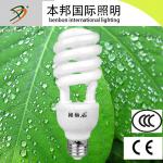 18w/20w/24w half spiral CFL bulb E27 lamp made in china