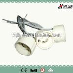 MR16 lamp holder Silicone Wire G10 &amp; G4 in ceramic 2A 250v
