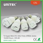 T2 Half Full Spiral CFL Bulb Lamp