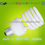 15w 26w t2 half spiral cfl bulb