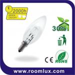 EcoHalogen Lamp C35 Candle Type E14 220-240V 28W 2000H