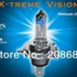 X-treme Vision 100% Brighter H1/H3/H4/H7/H11/HB3(9005)/HB4(9006) Halogen Xenon Bulb 12V Replacement for Philips style AAA