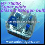 H7 7500K super white 12v 55w plasma halogen bulb
