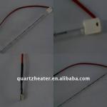 Clear Fused Infrared Quartz Halogen Heating Lamp Of Tungsten Wire-QS0134-TW