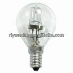 Indoor lighting G45 halogen lamp 220-240v 18w 28w 42w