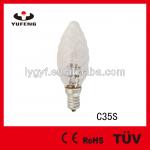 C35S E14 candle light clean halogen lamp 28W