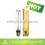 Hydroponic 600 Watt HPS High Pressure Sodium Lamp For Plants