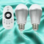 Mi.light led dimmer light bulb AC86~265V, 6W, led remote