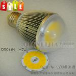 [Accept small order]Good quality 220V E27 LED 7W high power bulb light