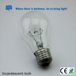factory price E27 100W clear bulbs