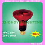 R80(R25) 60W Infrared heating animal lamp