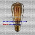 Antique Vintage Edison light bulbs ST64 40W/60W E27/B22