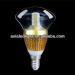 2013 the newest dimmable 3W 4W 5W 6W LED gold Candle lights e12