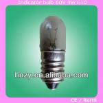 60V 4W E10 bulb