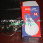220V E27 Iron Cap Dia: 55mm 100W Clear Light Bulb