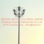 30meter Railway Station High Pole Lamp with Metal Halide Lamp Source