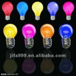 Colorful saving bulb