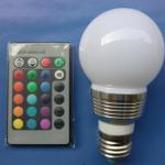 Dimmable Led Rgb Bulb 3W