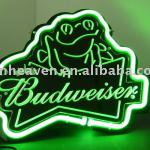 Budweiser Frog Bar Beer 3d Neon Light
