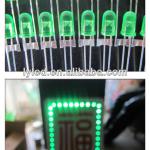 Lower price light emitting green 5mm led diode china alibaba express