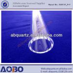 the high-quality transparent fused quartz tube/silica glass tube