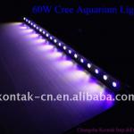 New Design 60W Cree Aquarium Light Bar 3 Watt LEDS Dimmable With Controller For Marine Coral Reef UV Lights Saltwater Fixture